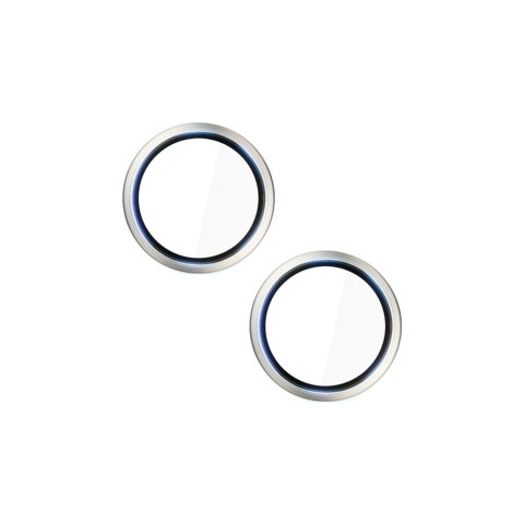 Szkło na obiektyw 3mk HARDY Lens Protection Pro do Apple iPhone 13 Mini / 13 - srebrne