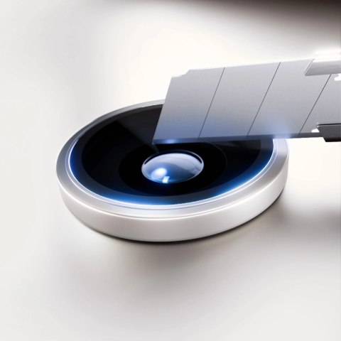 Szkło na obiektyw 3mk HARDY Lens Protection Pro do Apple iPhone 15 / 15 Plus - srebrne