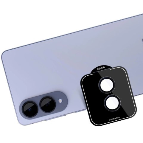 Szkło na obiektyw aparatu 3mk Lens Protection Pro do Samsung Galaxy S25 Edge - czarne