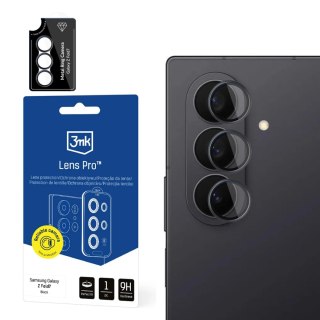 Szkło na obiektyw aparatu 3mk Lens Protection Pro do Samsung Galaxy Z Fold 7 - czarne