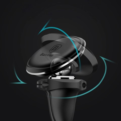 Uchwyt samochodowy Baseus C40141201113-00 magnetyczny na kratkę nawiewu - czarny