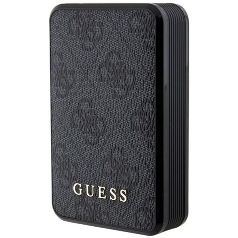 Guess power bank 10000mAh 18W GUPB10DP4GEGK czarny PU Leather Guess power bank 10000mAh 18W GUPB10DP4GEGK czarny PU Leather