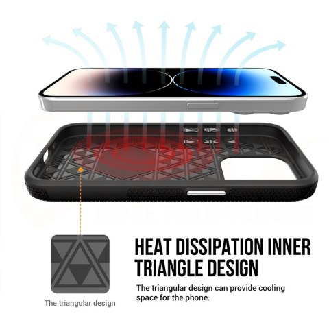 Vmax nakładka Triangle Case do iPhone 12 Pro 6,1" czarna
