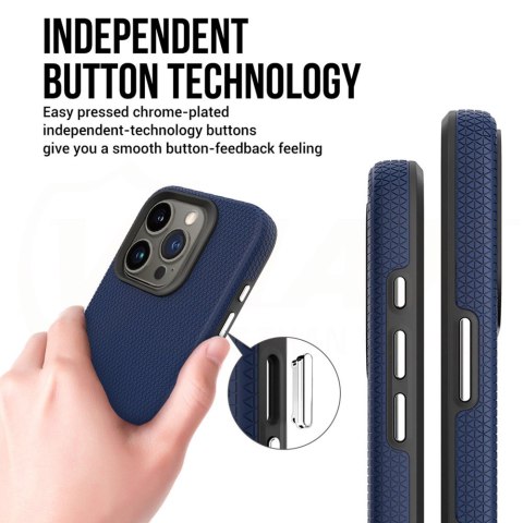 Vmax nakładka Triangle Case do iPhone 15 Pro 6,1" granatowa Vmax nakładka Triangle Case do iPhone 15 Pro 6,1" granatowa