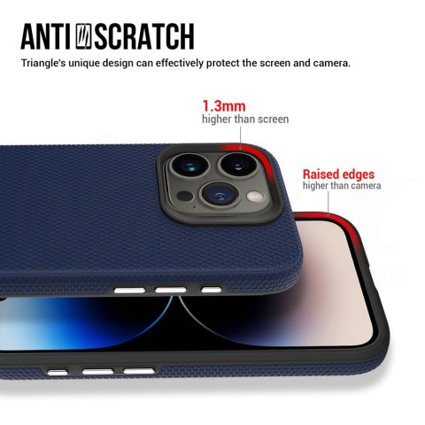 Vmax nakładka Triangle Case do iPhone 15 Pro 6,1" granatowa Vmax nakładka Triangle Case do iPhone 15 Pro 6,1" granatowa