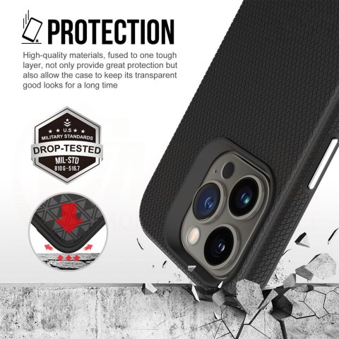 Vmax nakładka Triangle Case do iPhone 7 / 8 Plus czarna Vmax nakładka Triangle Case do iPhone 7 / 8 Plus czarna