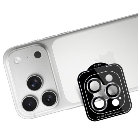 Szkło na obiektyw aparatu 3mk Lens Protection Pro do Apple iPhone 17 Pro /17 Pro Max - srebrne