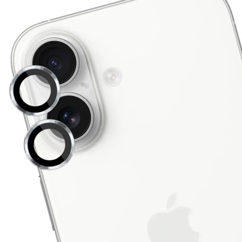 Szkło na obiektyw aparatu 3mk Lens Protection Pro do Apple iPhone 17 - srebrne