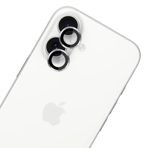 Szkło na obiektyw aparatu 3mk Lens Protection Pro do Apple iPhone 17 - srebrne