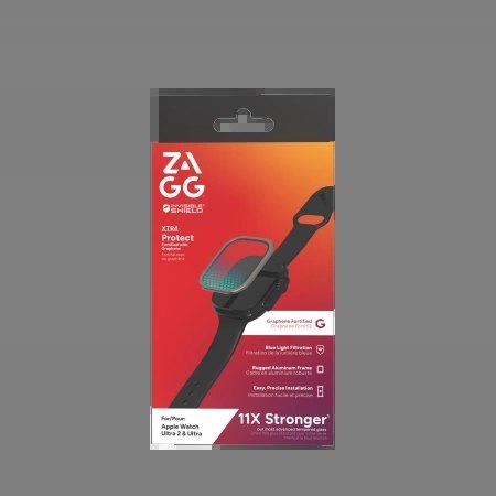Szkło ochronne ZAGG InvisibleShield Glass XTR4 na Apple Watch Ultra 49 mm - tytanowe