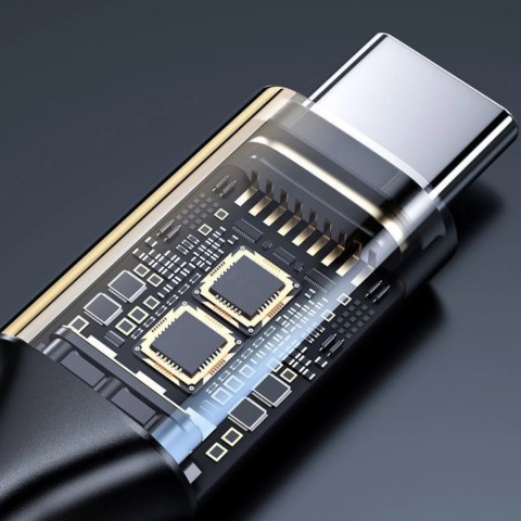 Adapter Wozinsky WACM-01 USB-C - mini jack 3,5mm - czarny