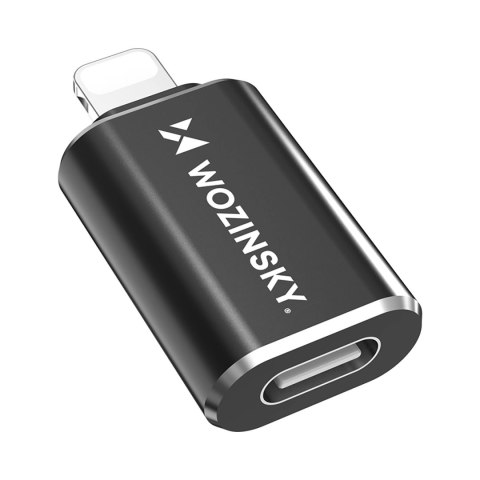 Adapter Wozinsky WALC-01 Lightning - USB-C - czarny