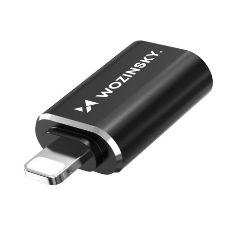Adapter Wozinsky WALC-01 Lightning - USB-C - czarny