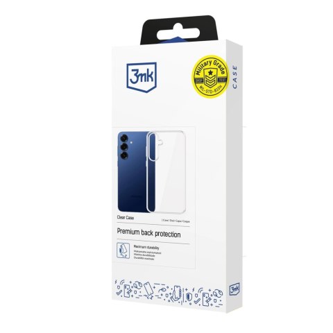 Etui 3mk Clear Case na Samsung Galaxy S25 FE - przezroczyste