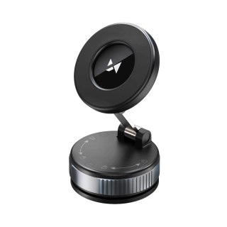 Uchwyt samochodowy Wozinsky WUSM-01 magnetyczny na deskę rozdzielczą/szybę - czarny