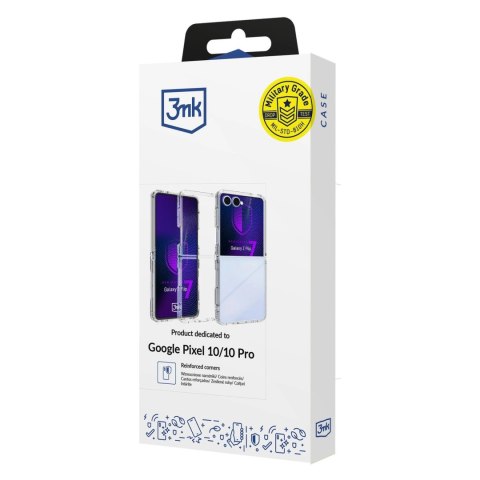 Etui 3mk Armor Case na Samsung Galaxy Z Flip 7 - przezroczyste