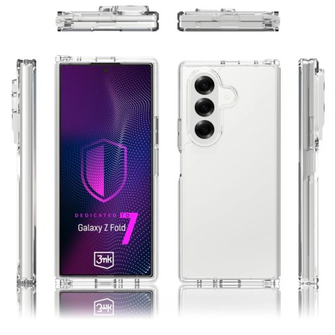 Etui 3mk Armor Case na Samsung Galaxy Z Fold 7 - przezroczyste