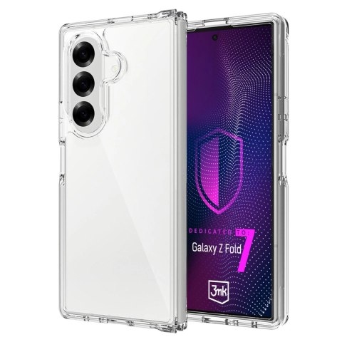 Etui 3mk Armor Case na Samsung Galaxy Z Fold 7 - przezroczyste