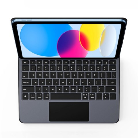 Etui z klawiaturą Dux Ducis (MK series) na iPad 10" (2022) iPad 11" (2025) - czarne