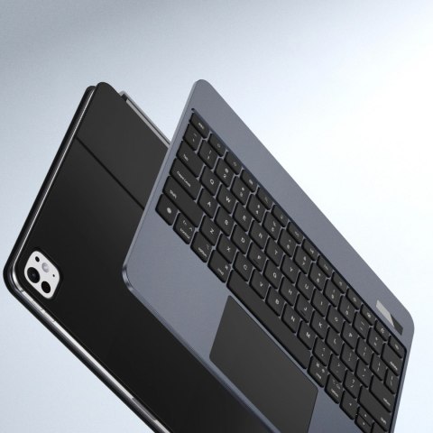 Etui z klawiaturą Dux Ducis (MK series) na iPad Pro 11" (2024) - czarne