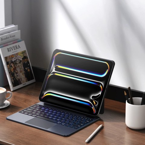 Etui z klawiaturą Dux Ducis (MK series) na iPad Pro 13" (2024) - czarne