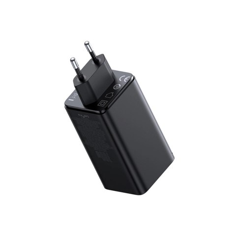 Ładowarka Baseus GaN6 Pro 100W 2 x USB-C 2 x USB-A z czarnym kablem USB-C 100W 1m - czarna
