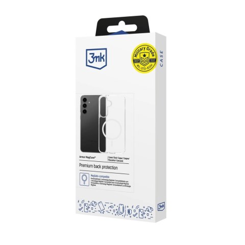 Etui 3mk Armor MagCase na Samsung Galaxy A17 5G - przezroczyste