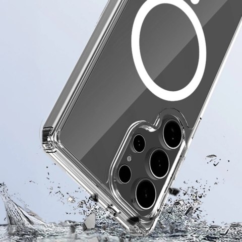 Etui 3mk Armor MagCase na Samsung Galaxy S24 Ultra - przezroczyste