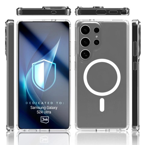 Etui 3mk Armor MagCase na Samsung Galaxy S24 Ultra - przezroczyste