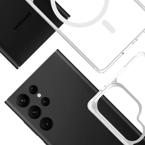 Etui 3mk Armor MagCase na Samsung Galaxy S24 Ultra - przezroczyste