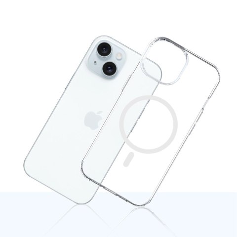 Etui 3mk Armor MagCase na iPhone 15 - przezroczyste