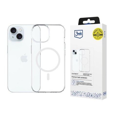 Etui 3mk Armor MagCase na iPhone 15 - przezroczyste