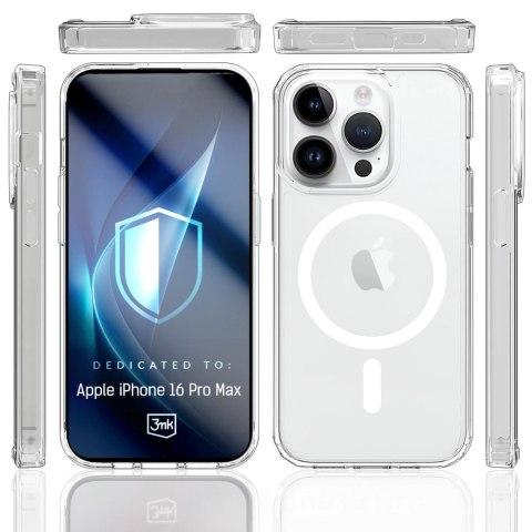 Etui 3mk Armor MagCase na iPhone 16 Pro Max - przezroczyste