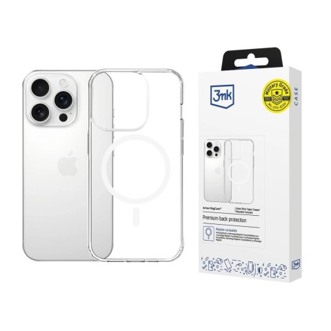 Etui 3mk Armor MagCase na iPhone 16 Pro Max - przezroczyste