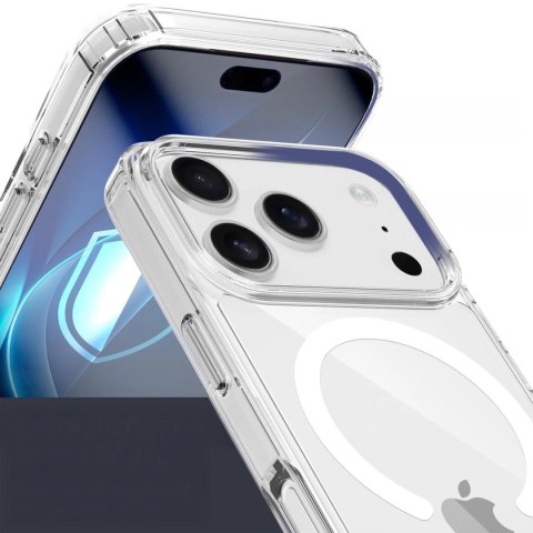 Etui 3mk Armor MagCase na iPhone 17 Pro Max - przezroczyste