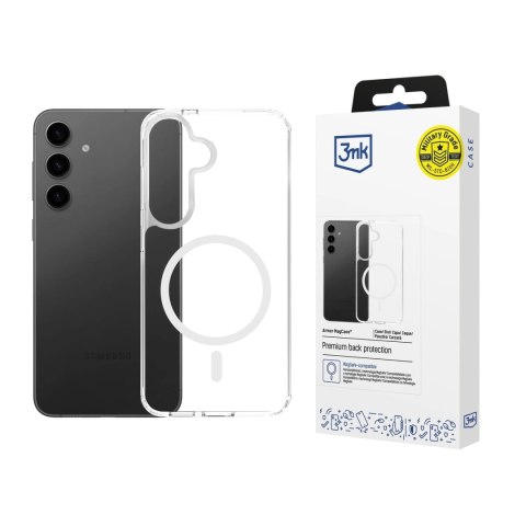 Etui 3mk Armor MagCase na Samsung Galaxy S25 FE - przezroczyste