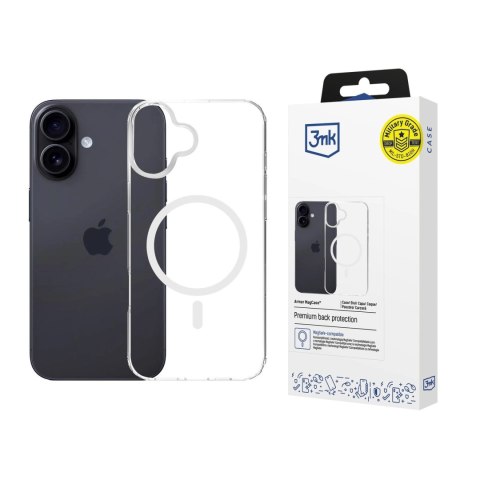 Etui 3mk Armor MagCase na iPhone 17 - przezroczyste