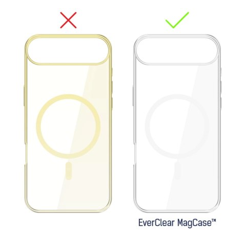 Etui 3mk EverClear MagCase na Apple iPhone 17 Air - przezroczyste