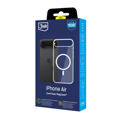 Etui 3mk EverClear MagCase na Apple iPhone 17 Air - przezroczyste