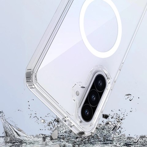 Etui 3mk Armor MagCase na Samsung Galaxy A36 - przezroczyste