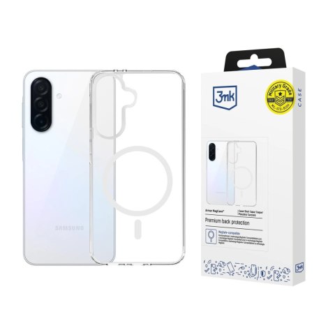 Etui 3mk Armor MagCase na Samsung Galaxy A36 - przezroczyste