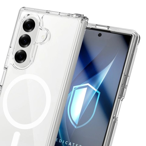 Etui 3mk Armor MagCase na Samsung Galaxy Z Fold 7 - przezroczyste