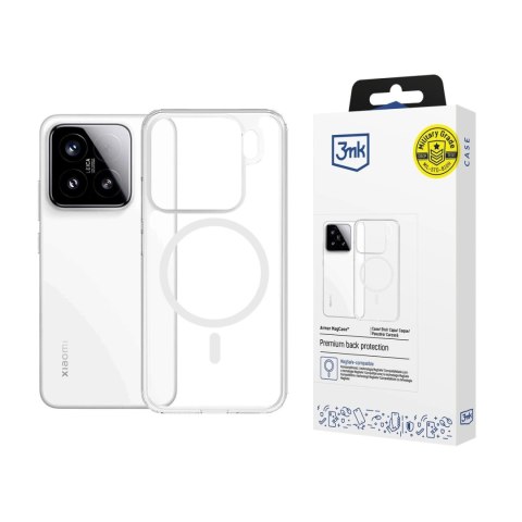 Etui 3mk Armor MagCase na Xiaomi 15 - przezroczyste Etui 3mk Armor MagCase na Xiaomi 15 - przezroczyste