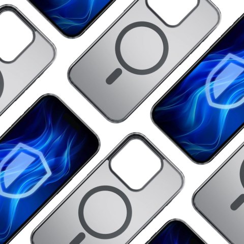 Etui 3mk Frosty MagCase na iPhone 13 Pro - czarne Etui 3mk Frosty MagCase na iPhone 13 Pro - czarne