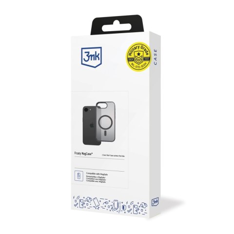 Etui 3mk Frosty MagCase na iPhone 16E - czarne