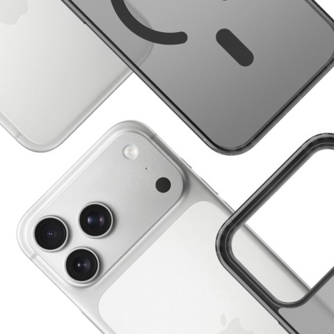 Etui 3mk Frosty MagCase na iPhone 17 Pro - czarne Etui 3mk Frosty MagCase na iPhone 17 Pro - czarne