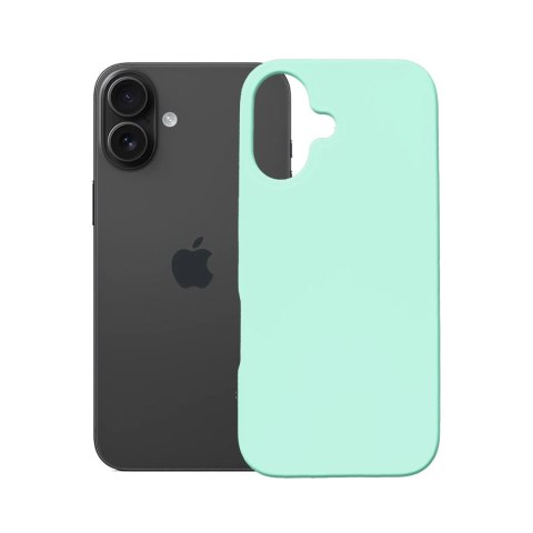 Etui 3mk Hardy MagSilicone na Apple iPhone 16 Plus - miętowe Etui 3mk Hardy MagSilicone na Apple iPhone 16 Plus - miętowe