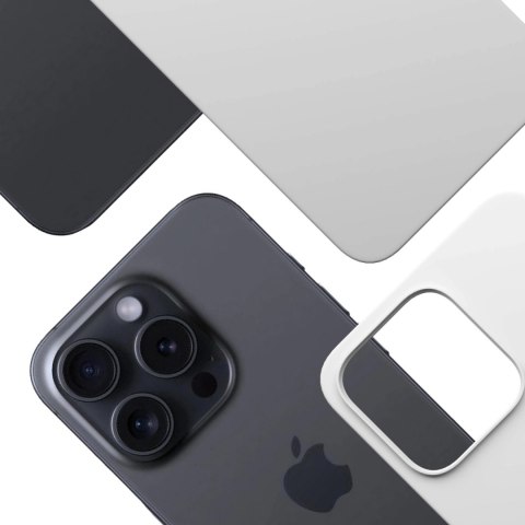 Etui 3mk Hardy MagSilicone na Apple iPhone 16 Pro - białe Etui 3mk Hardy MagSilicone na Apple iPhone 16 Pro - białe