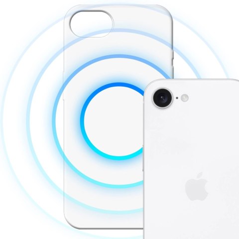 Etui 3mk Hardy MagSilicone na Apple iPhone 16E - białe Etui 3mk Hardy MagSilicone na Apple iPhone 16E - białe