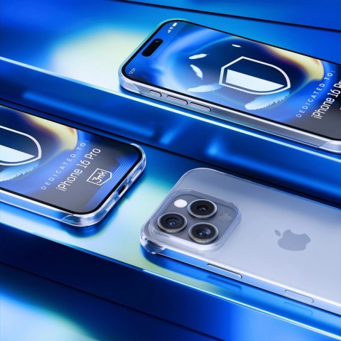 Etui 3mk Just20g Clear Case na Apple iPhone 16 Pro - przezroczyste Etui 3mk Just20g Clear Case na Apple iPhone 16 Pro - przezroczyste